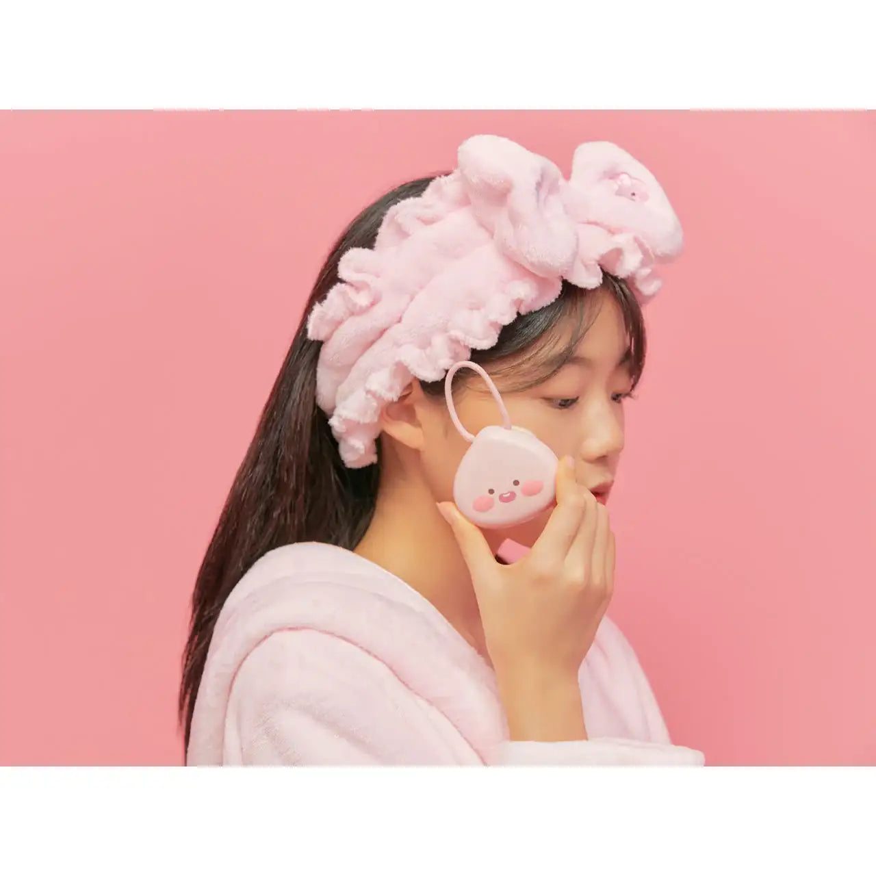 Kakao Friends - Lovely Apeach Facial Cleansing Brush - Kakao Friends - Accessories - Harumio