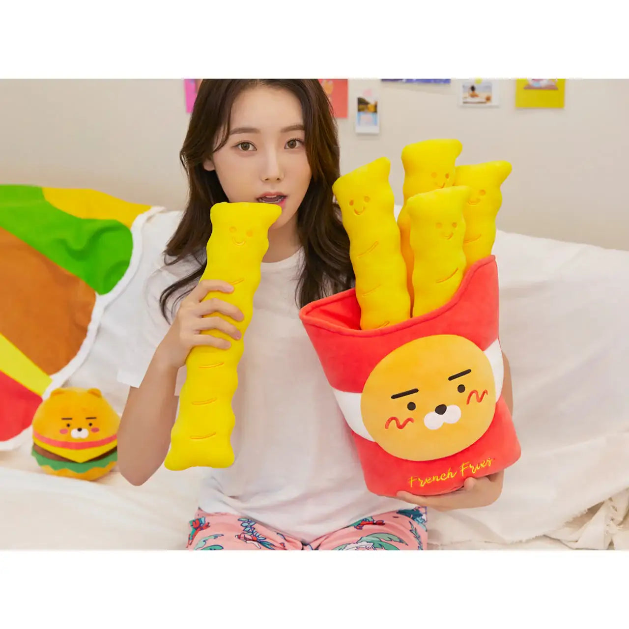 Kakao Friends - Ryan Beach Pub Fries Plush Doll - Kakao Friends - Plush - Harumio