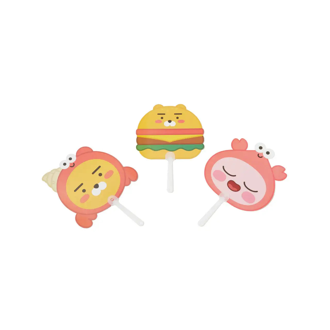 Kakao Friends - Beach Pub Hand Fan - Kakao Friends - Accessories - Harumio