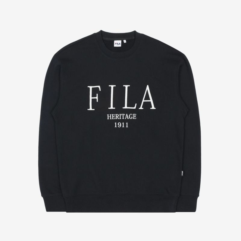 FILA - Serif Heritage Embroidered Sweatshirt