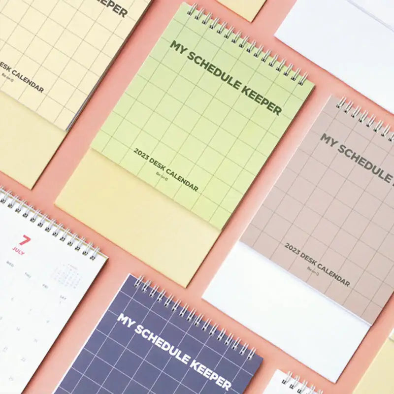 Be On D - 2023 My Schedule Keeper Desk Calendar - BE ON D - Calendars - Harumio