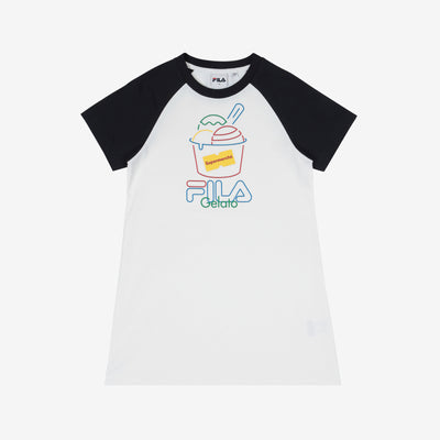 FILA x Supermarché - Kids Short Sleeve T-Shirt Dress