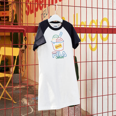 FILA x Supermarché - Kids Short Sleeve T-Shirt Dress