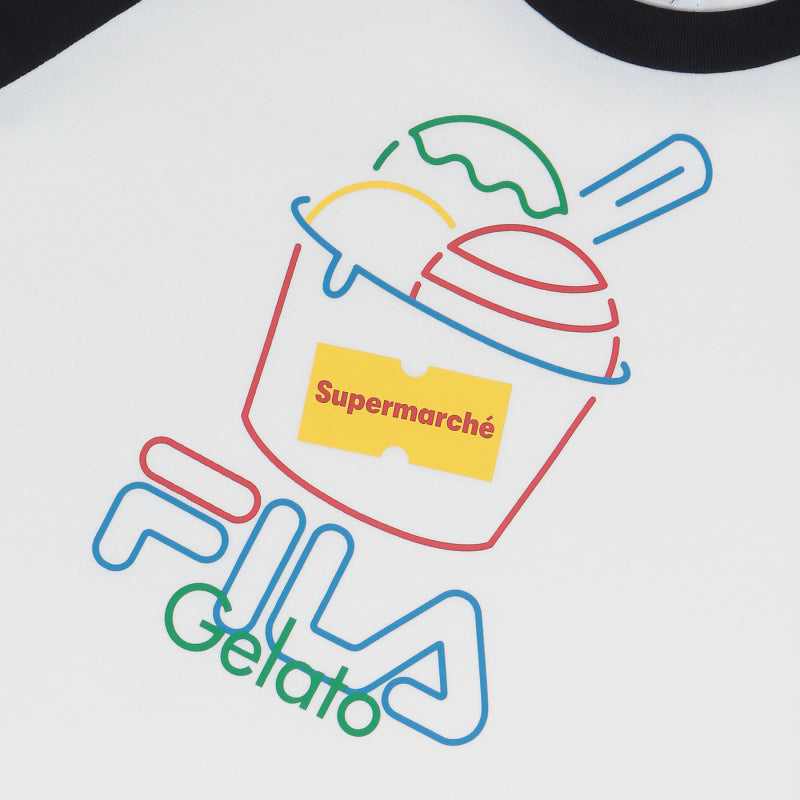 FILA x Supermarché - Kids Short Sleeve T-Shirt Dress