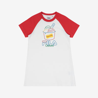 FILA x Supermarché - Kids Short Sleeve T-Shirt Dress