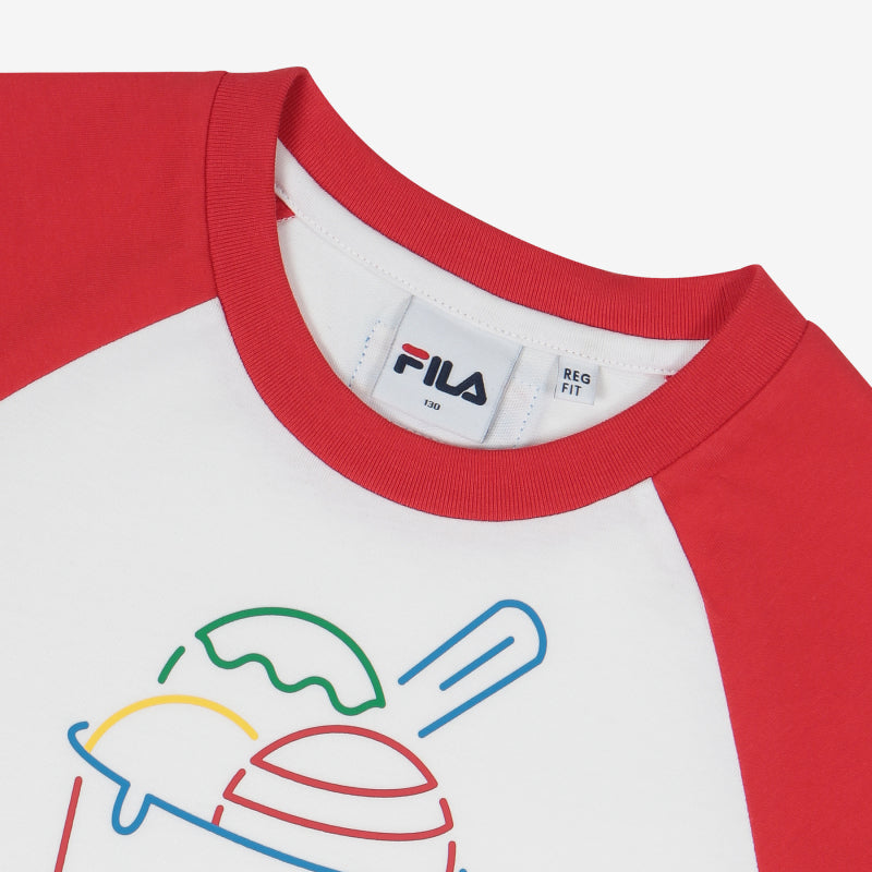 FILA x Supermarché - Kids Short Sleeve T-Shirt Dress