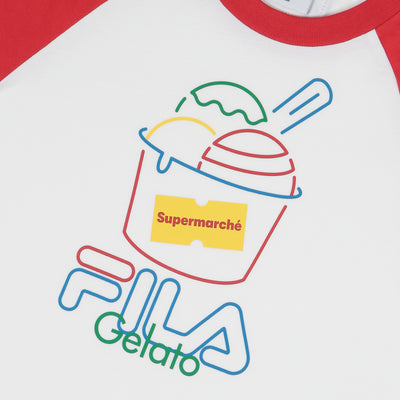 FILA x Supermarché - Kids Short Sleeve T-Shirt Dress