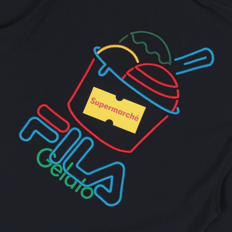FILA x Supermarché - Kids Short Sleeve T-Shirt