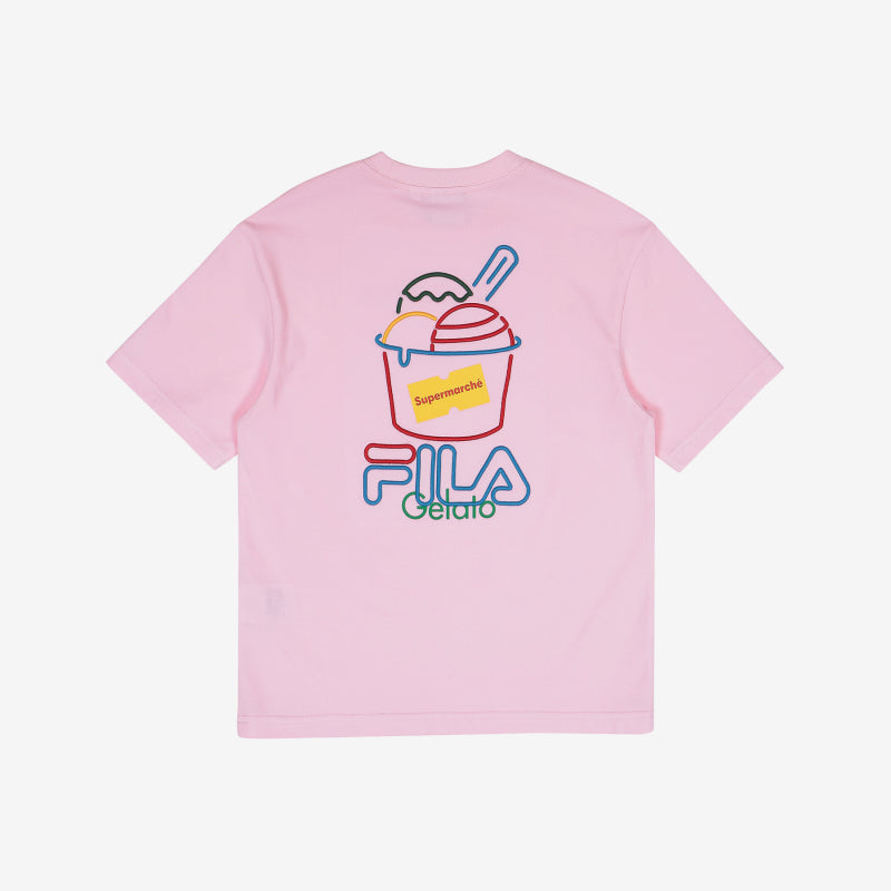 FILA x Supermarché - Kids Short Sleeve T-Shirt