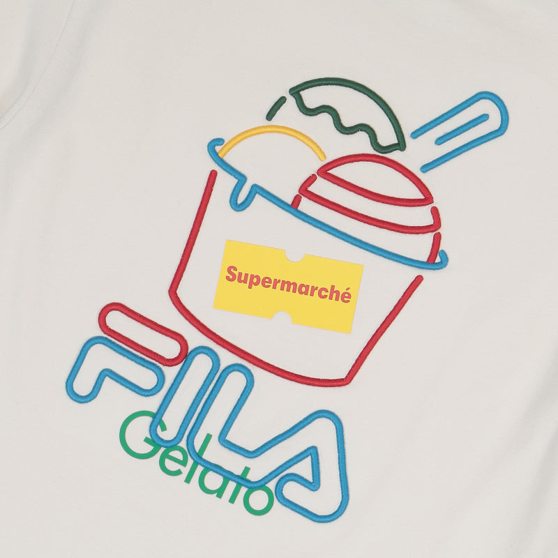 FILA x Supermarché - Kids Short Sleeve T-Shirt