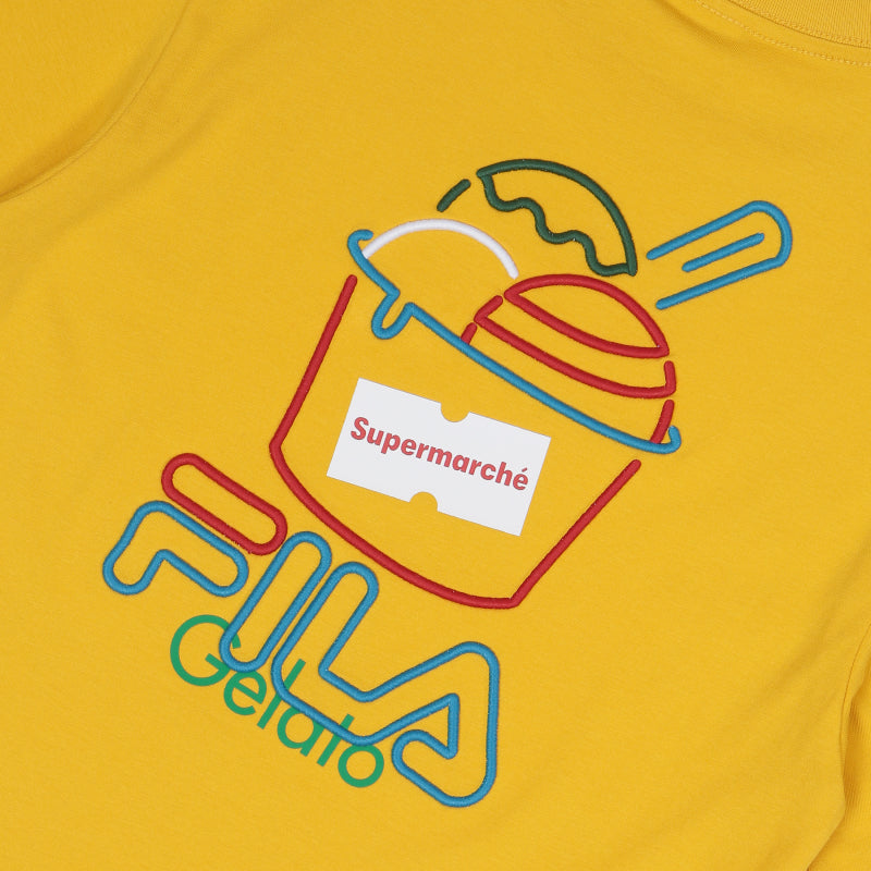 FILA x Supermarché - Kids Short Sleeve T-Shirt