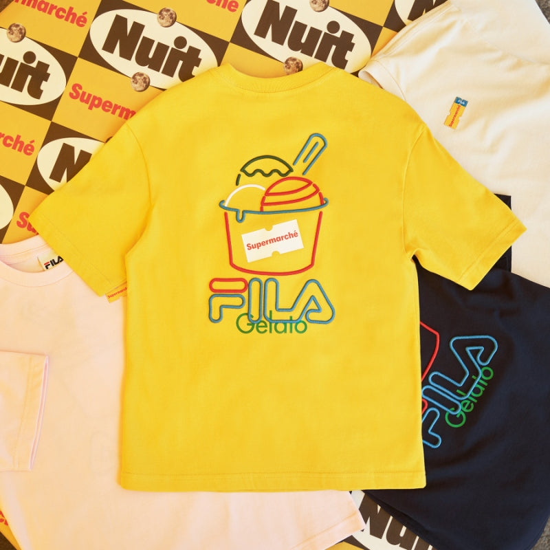 FILA x Supermarché - Kids Short Sleeve T-Shirt