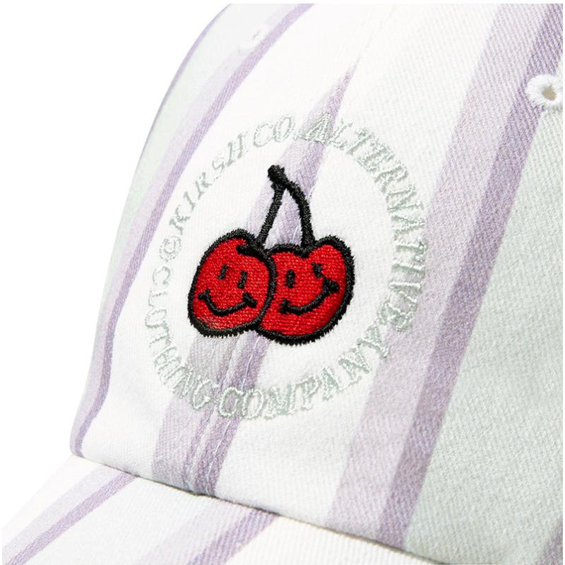 Kirsh - Doodle Cherry Circle Logo Ball Cap (Mint)