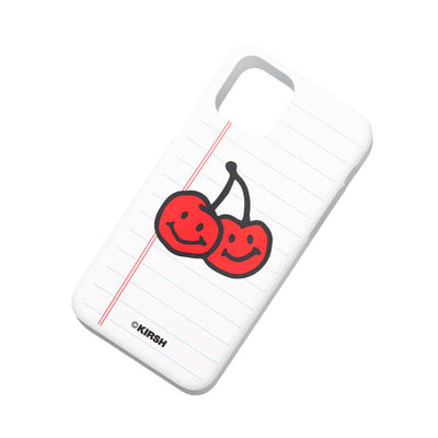 Kirsh - Doodle Cherry Memo Pad Phone Case (White)