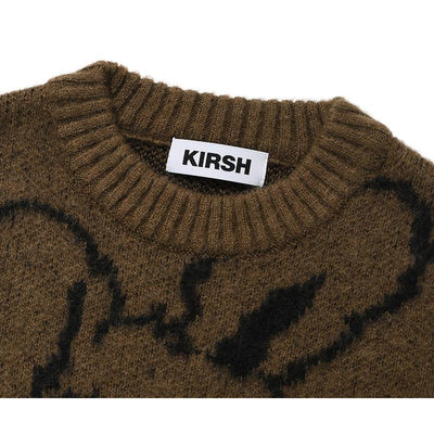 Kirsh - Witty Bunny Crop Knit KA (Olive)