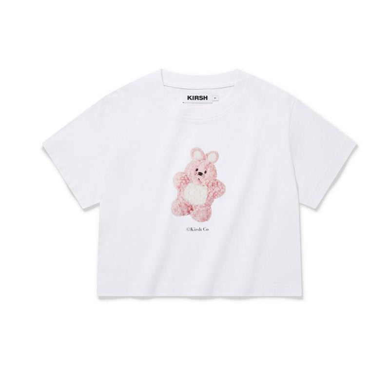 Kirsh - Witty Bunny Crop Short Sleeve T-Shirt
