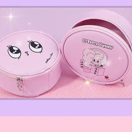 Clue X Esther Bunny - Fresh Esther Bunny Round Pouch - CLUE - Accessories - Harumio