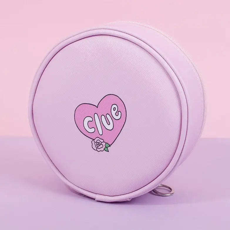 Clue X Esther Bunny - Fresh Esther Bunny Round Pouch - CLUE - Accessories - Harumio