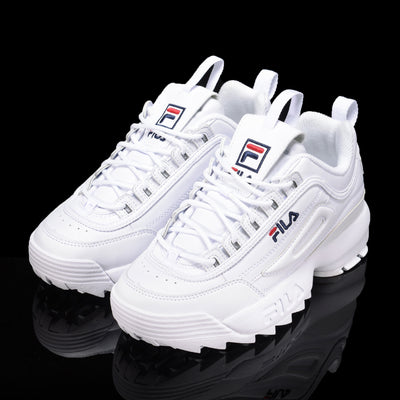 Fila - Disruptor 2 -  Triple White - Sneakers - Harumio