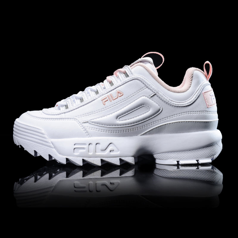 Fila - Disruptor 2 -  White Pink - Sneakers - Harumio