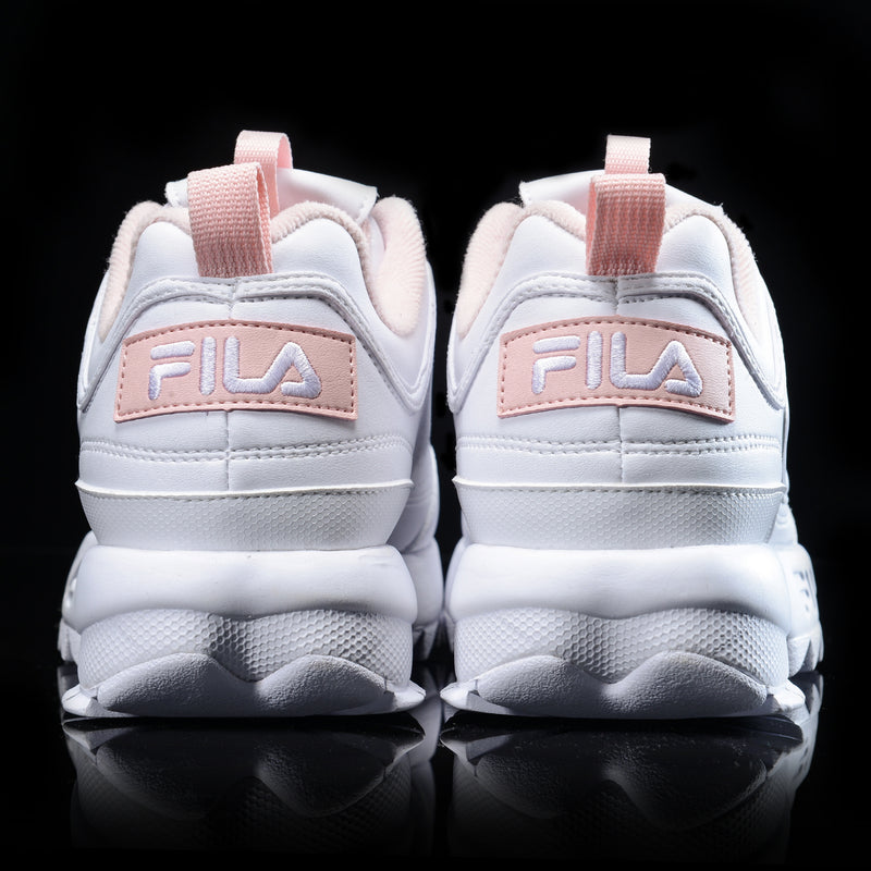 Fila - Disruptor 2 -  White Pink - Sneakers - Harumio