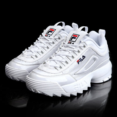 Fila - Disruptor 2 Enamel - White - Sneakers - Harumio
