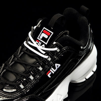 Fila - Disruptor 2 Enamel - Black - Sneakers - Harumio
