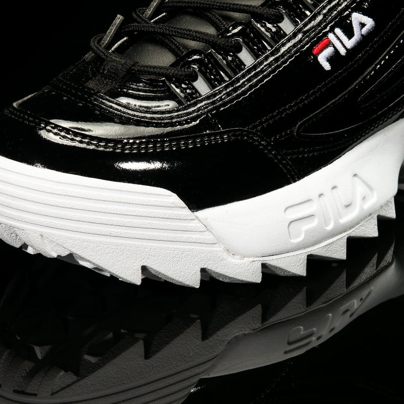 Fila - Disruptor 2 Enamel - Black - Sneakers - Harumio