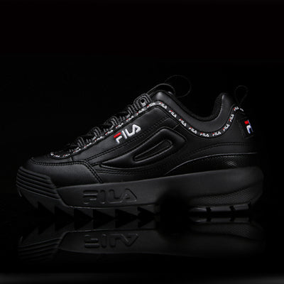 Fila Disruptor 2 - Tapey Tape - Black - Shoes - Harumio