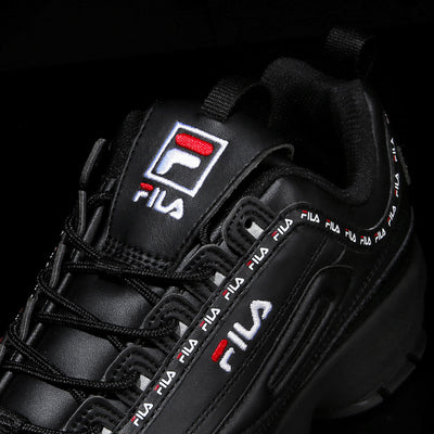 Fila Disruptor 2 - Tapey Tape - Black - Shoes - Harumio