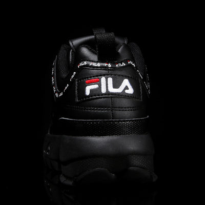 Fila Disruptor 2 - Tapey Tape - Black - Shoes - Harumio
