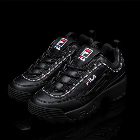 Fila Disruptor 2 - Tapey Tape - Black - Shoes - Harumio