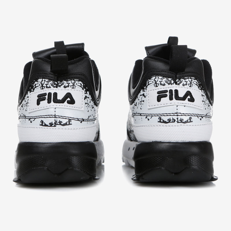 FILA - Disruptor 2 Splatter Sneakers - White Black