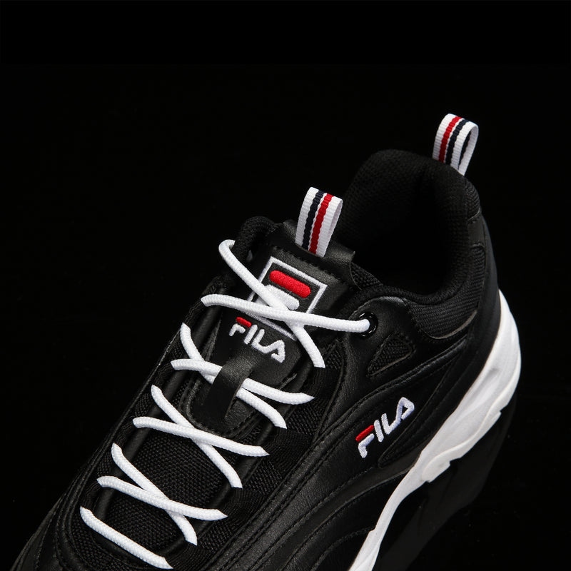 Fila - Filaray- White Black Silver Point - Sneakers - Harumio