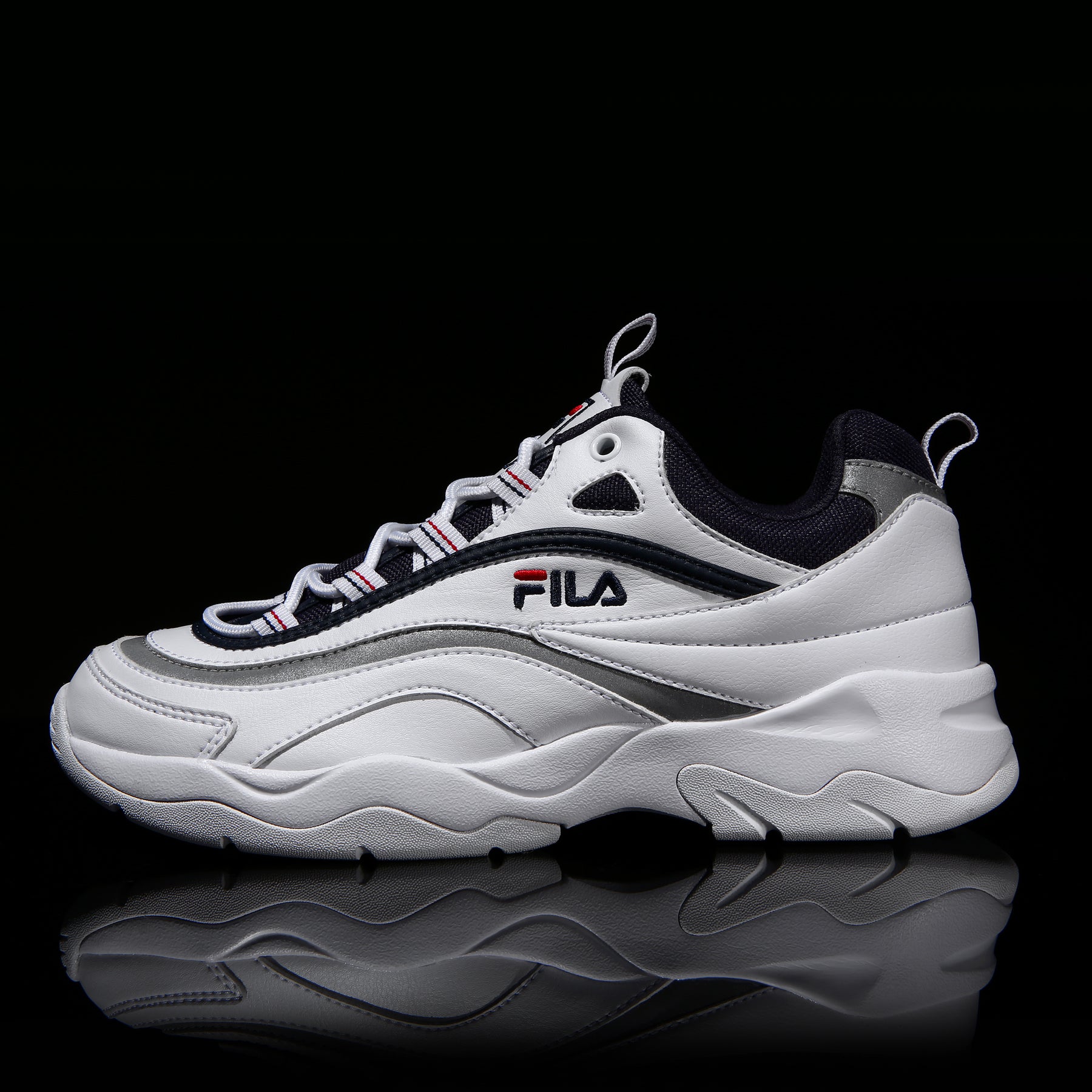 Fila ray 2025 white navy