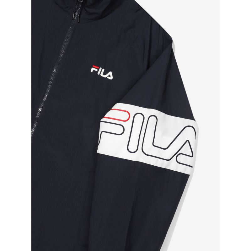 FILA - Life 3D Logo Sleeve Color Matching Windbreaker