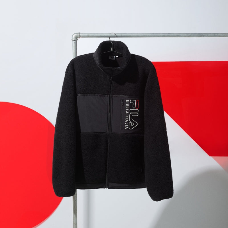 CLEARANCE - FILA x BTS - Go Beyond Collection - Popcorn Boa Fleece Jacket
