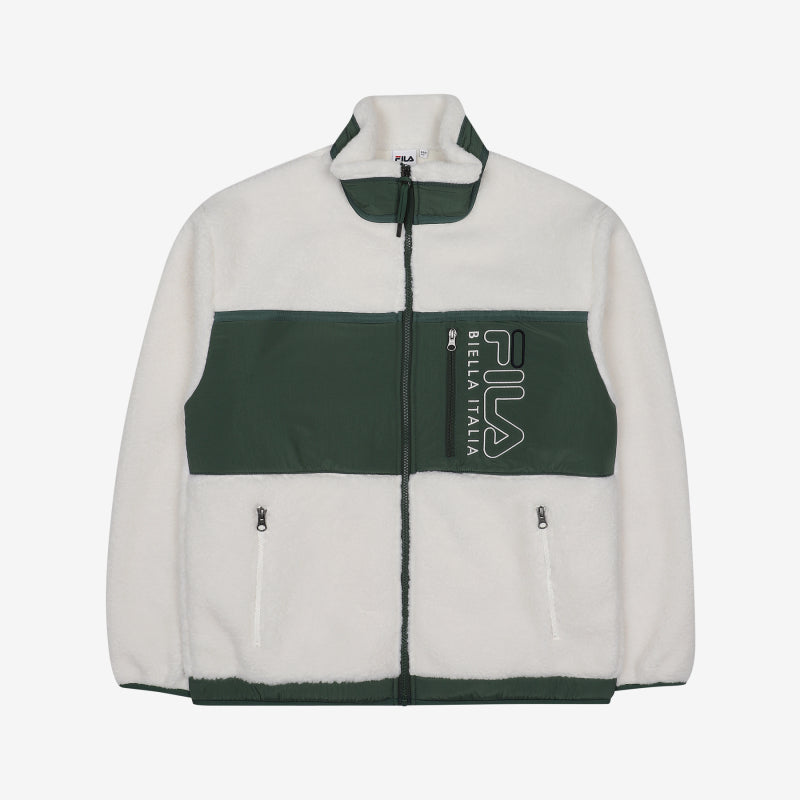 CLEARANCE - FILA x BTS - Go Beyond Collection - Popcorn Boa Fleece Jacket