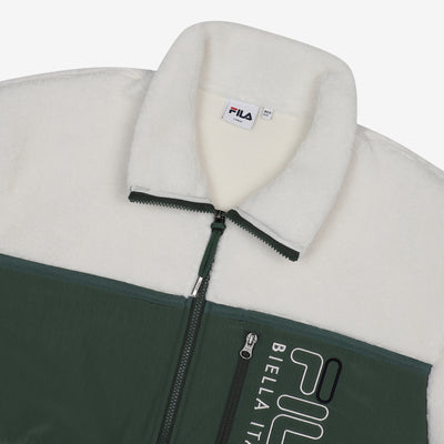 CLEARANCE - FILA x BTS - Go Beyond Collection - Popcorn Boa Fleece Jacket