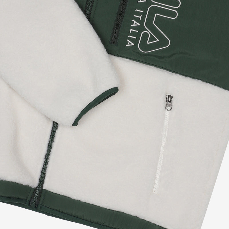 CLEARANCE - FILA x BTS - Go Beyond Collection - Popcorn Boa Fleece Jacket