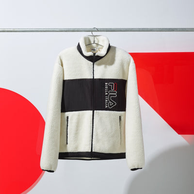 CLEARANCE - FILA x BTS - Go Beyond Collection - Popcorn Boa Fleece Jacket