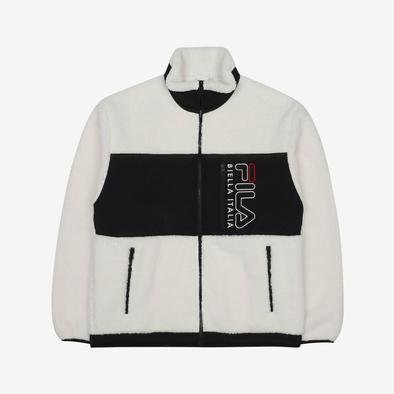 CLEARANCE - FILA x BTS - Go Beyond Collection - Popcorn Boa Fleece Jacket