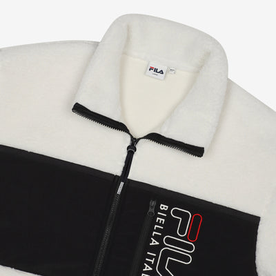 CLEARANCE - FILA x BTS - Go Beyond Collection - Popcorn Boa Fleece Jacket