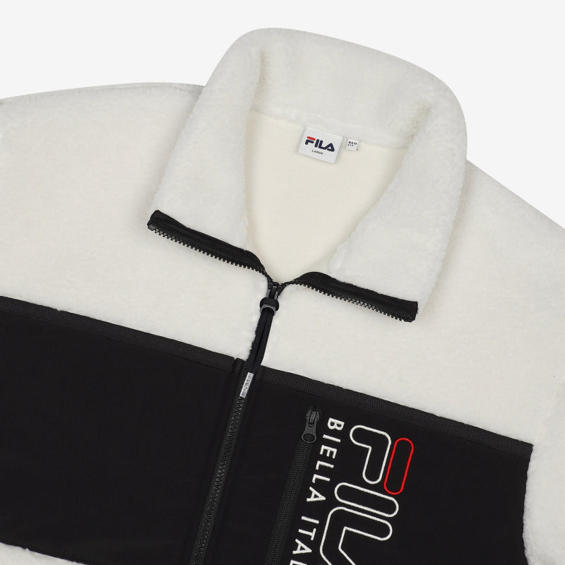 CLEARANCE - FILA x BTS - Go Beyond Collection - Popcorn Boa Fleece Jacket