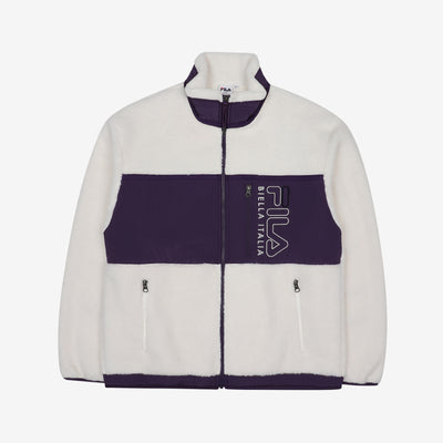 CLEARANCE - FILA x BTS - Go Beyond Collection - Popcorn Boa Fleece Jacket