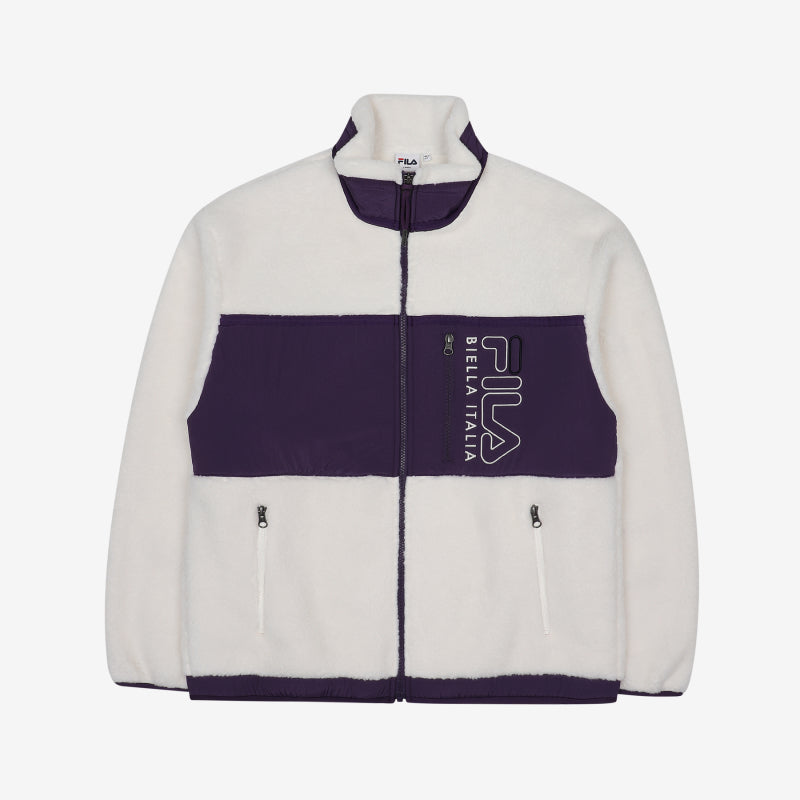 CLEARANCE - FILA x BTS - Go Beyond Collection - Popcorn Boa Fleece Jacket