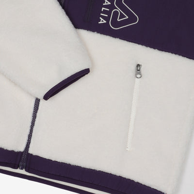 CLEARANCE - FILA x BTS - Go Beyond Collection - Popcorn Boa Fleece Jacket