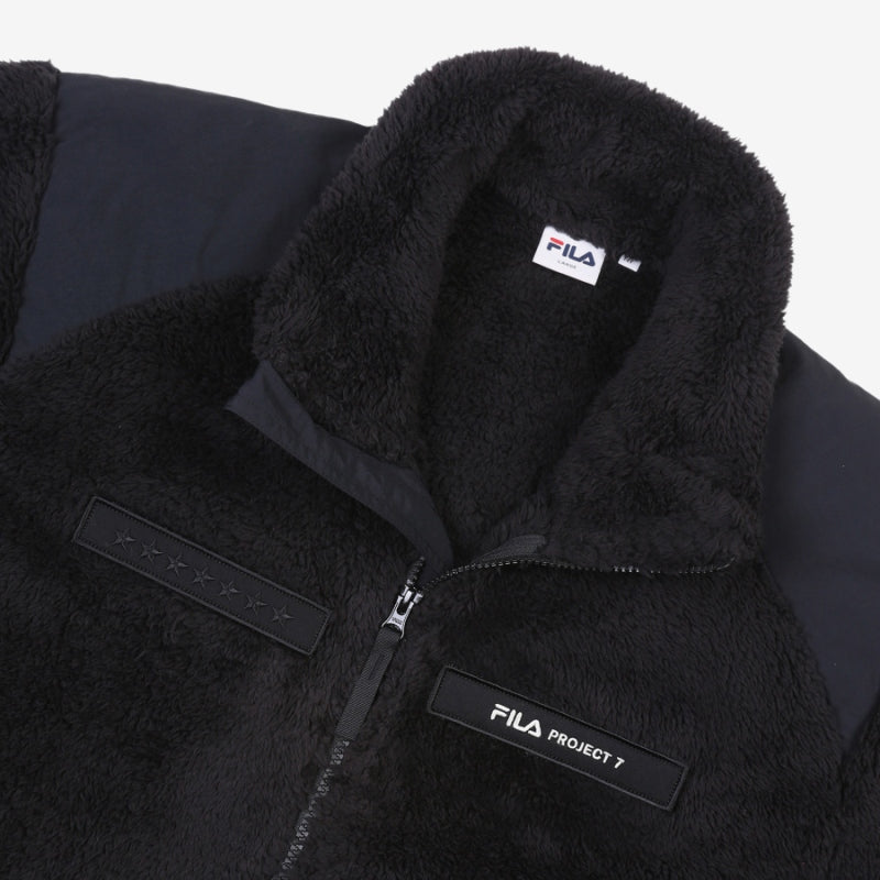 FILA x BTS - Project 7 - Woven Mix Fleece Jacket