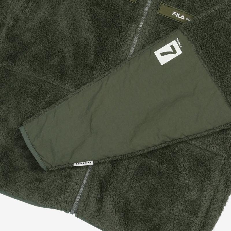 FILA x BTS - Project 7 - Woven Mix Fleece Jacket