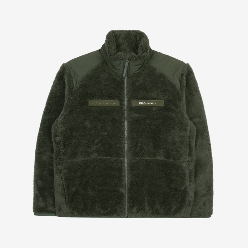 FILA x BTS - Project 7 - Woven Mix Fleece Jacket